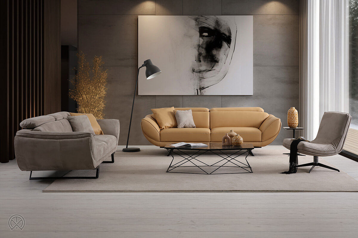 Hermes Sofa Set
