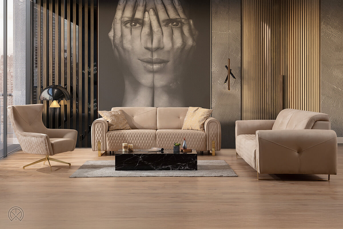 Versace Sofa Set