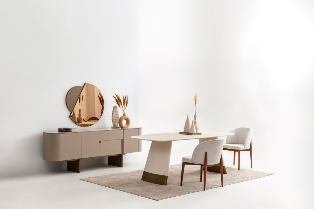 Beige - Gold Esszimmer