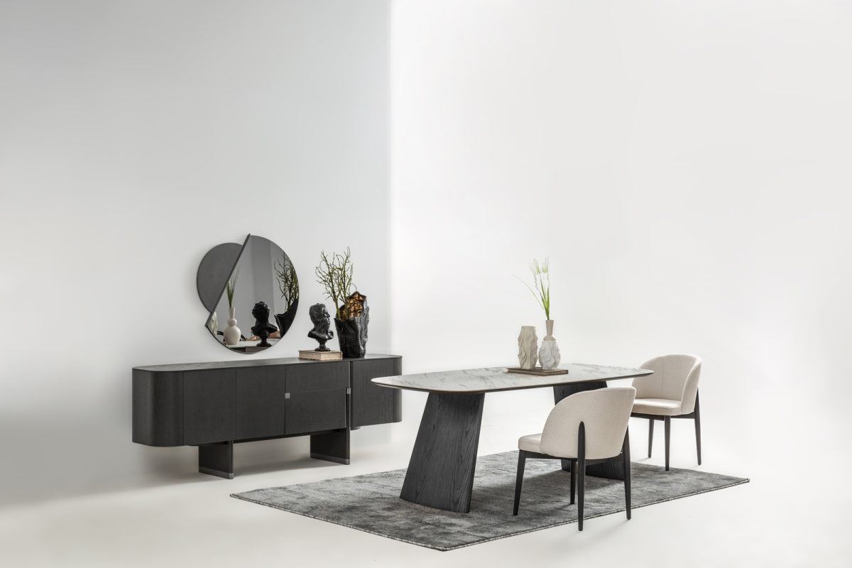 Anthracite Oak Esszimmer – Bild 2