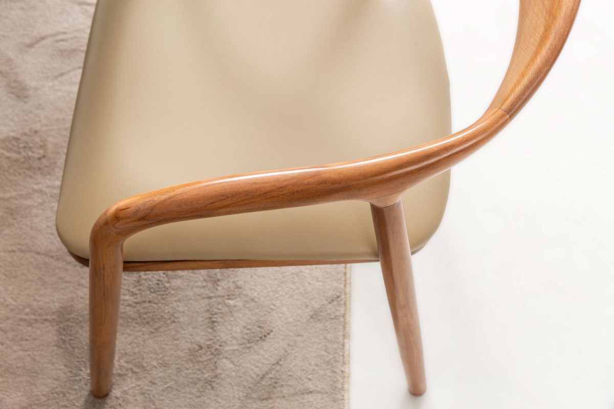 Light Oak - Beige Stuhl – Bild 2