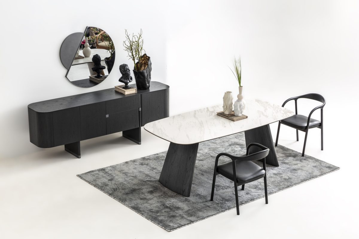 Anthracite Oak Esszimmer – Bild 3