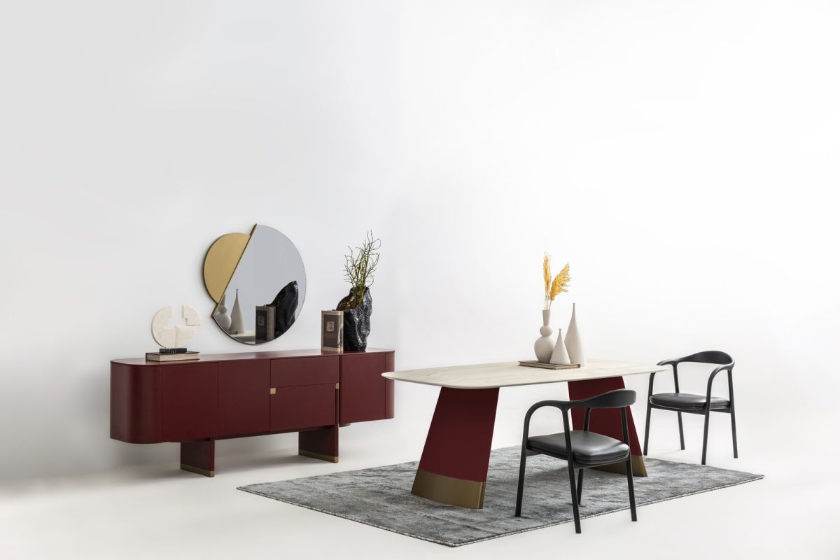 Burgundy Esszimmer – Bild 3