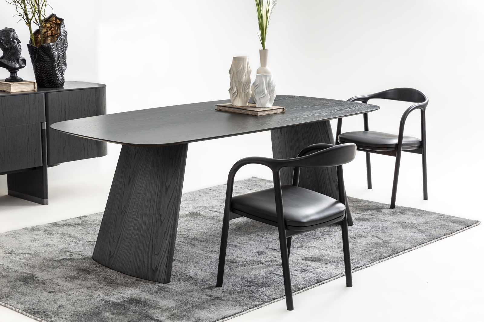 Anthracite Oak Stuhl