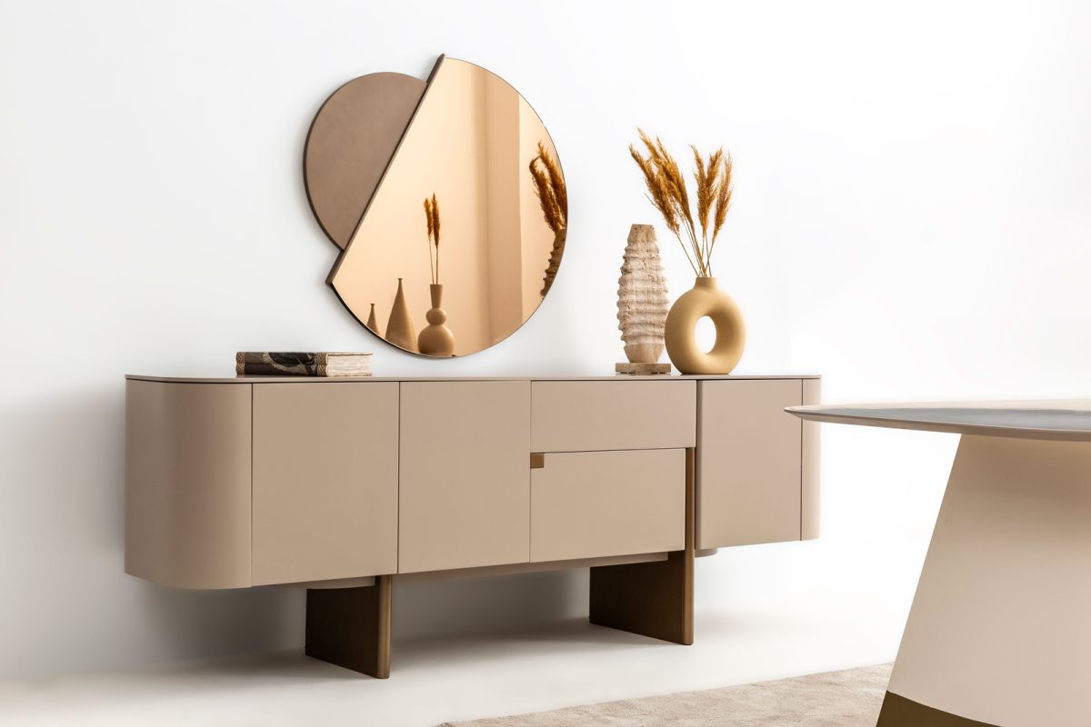 Beige - Gold Esszimmer – Bild 8