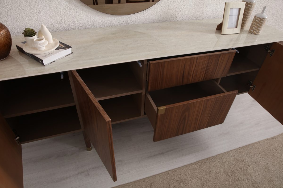 Full Walnut Esszimmer – Bild 9