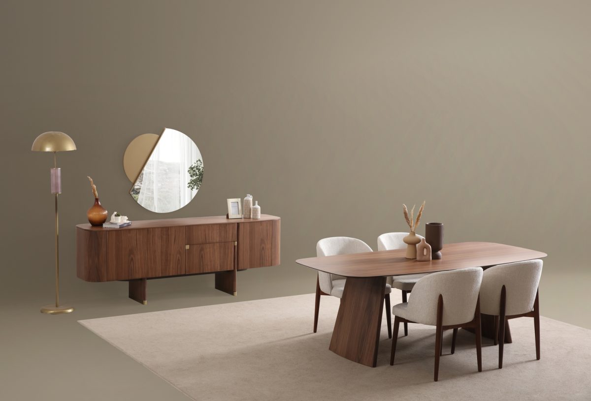 Full Walnut Esszimmer – Bild 12