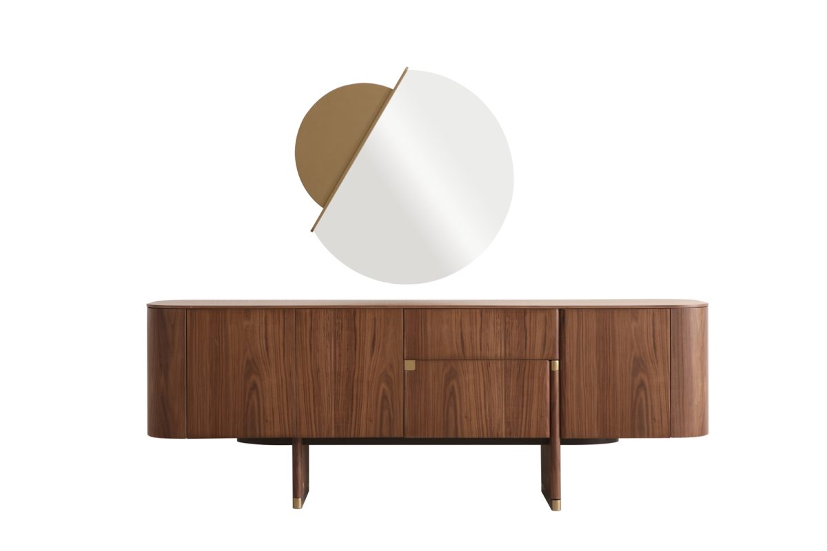 Full Walnut Konsole – Bild 10