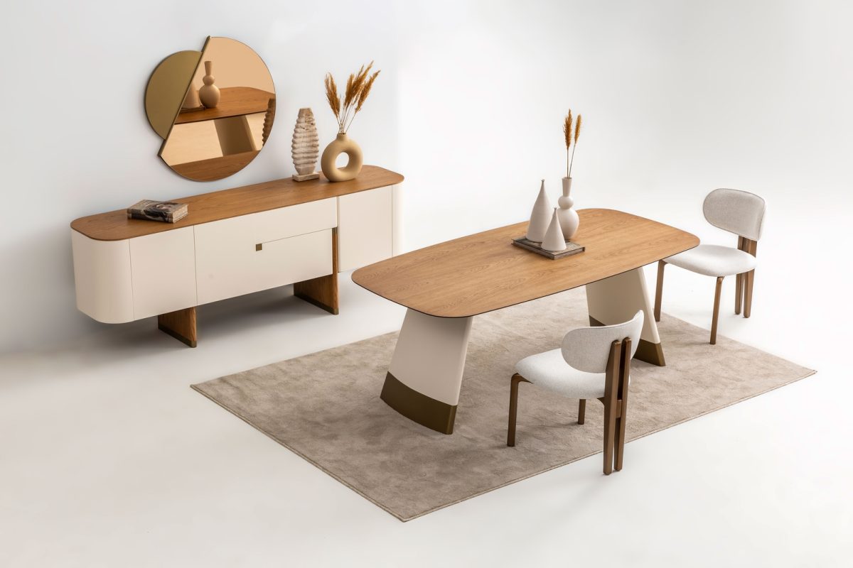 Ecru - Gold Esszimmer – Bild 16
