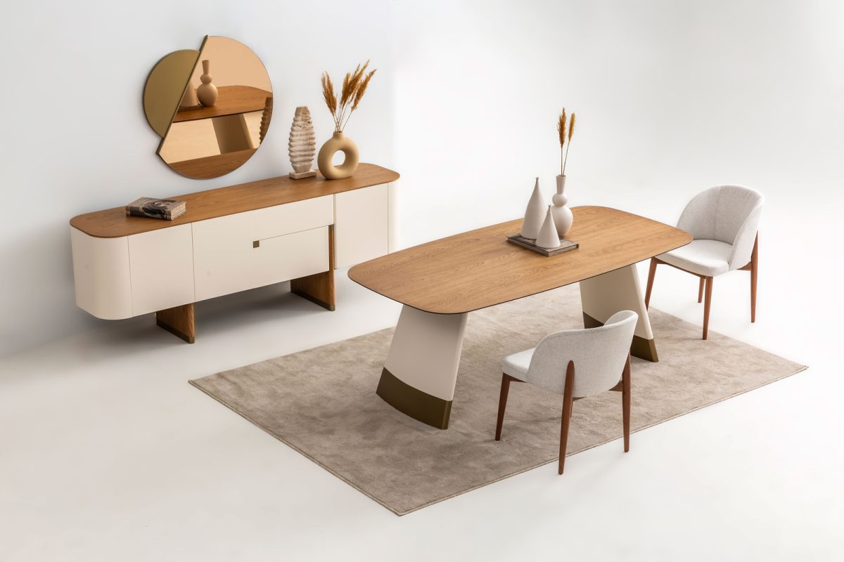 Ecru - Gold Esszimmer – Bild 17