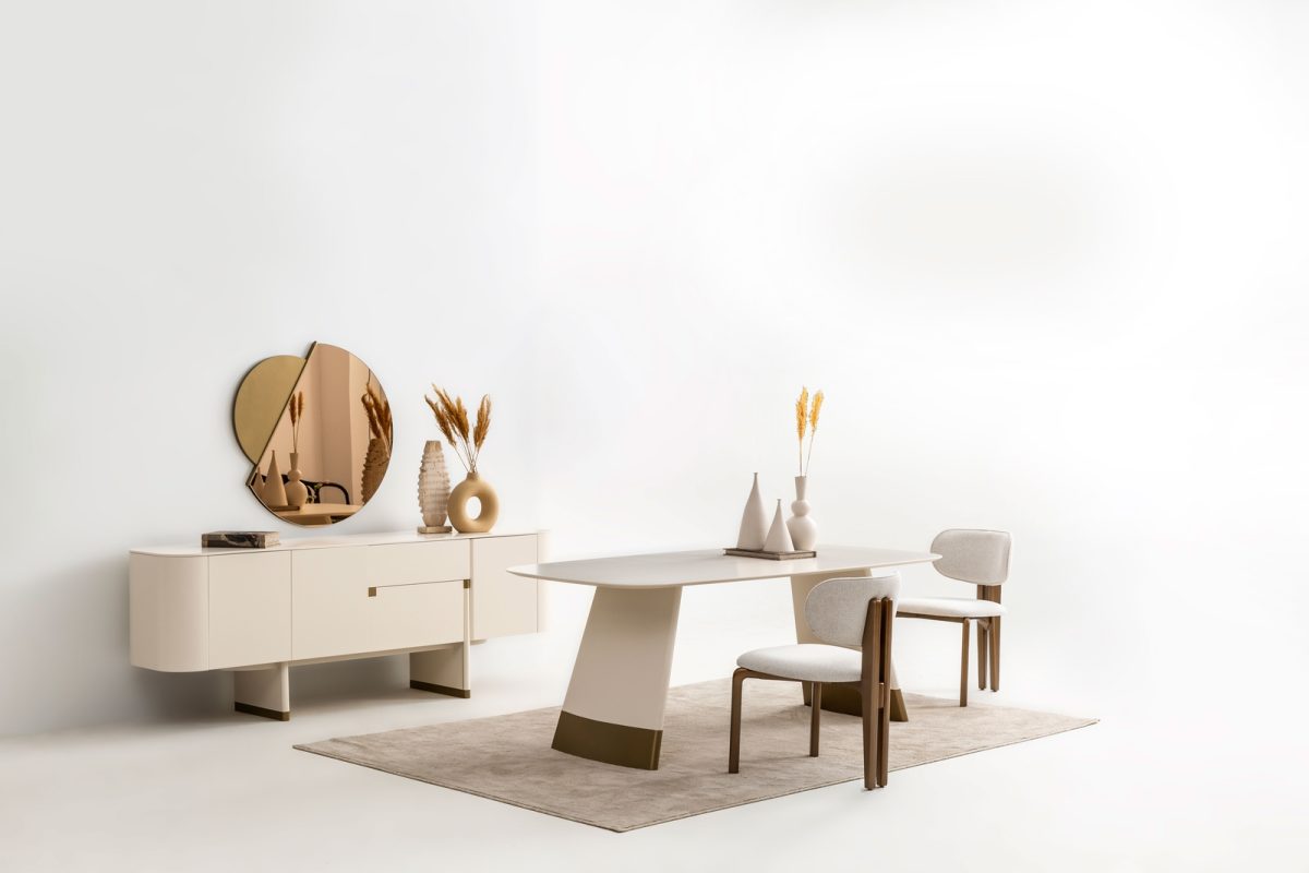 Ecru - Gold Esszimmer – Bild 36
