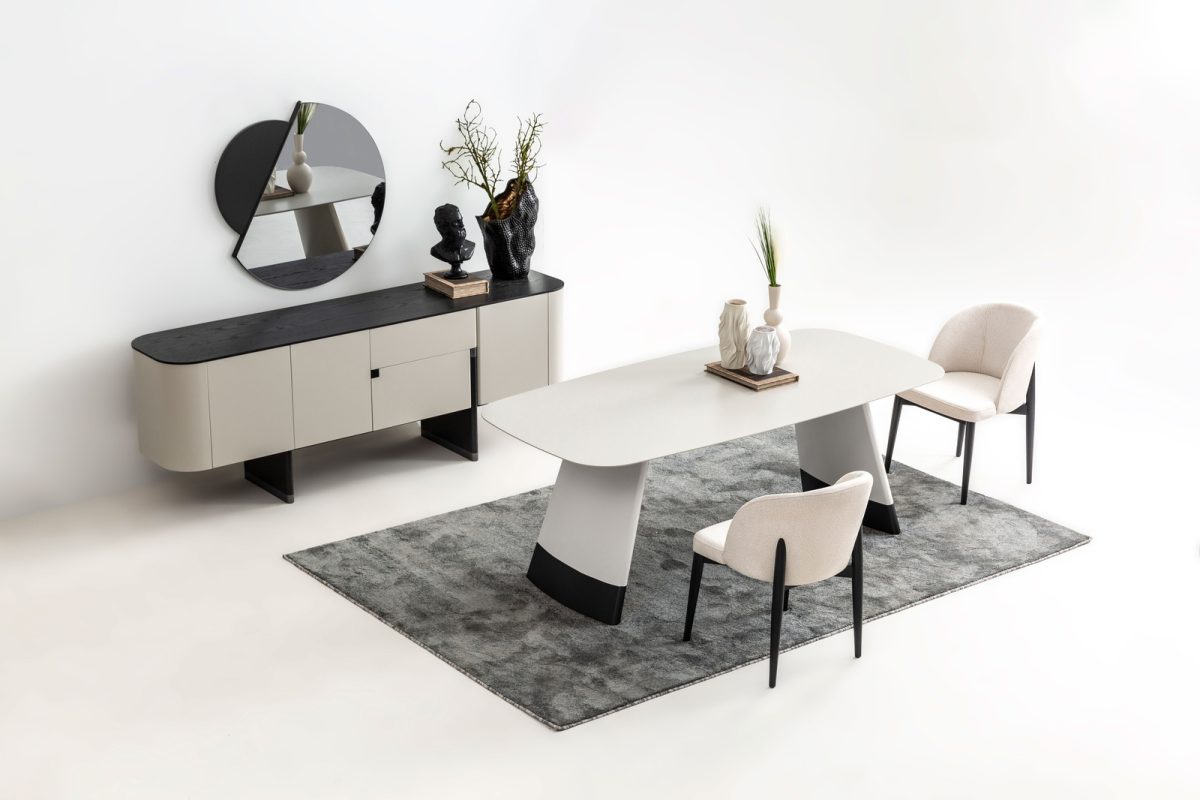 Light Gray - Black Esszimmer – Bild 10